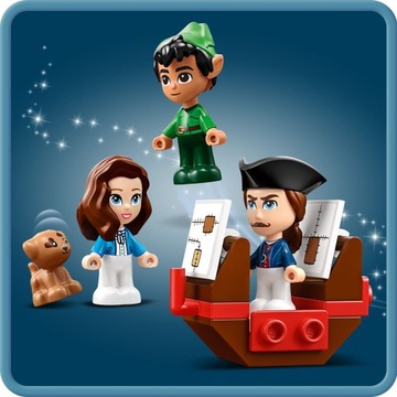LEGO ПОДАРОК ​​ДЛЯ ДЕТЕЙ 5 И 6 ЛЕТ Кирпичики Disney 43220 Книга приключений + СУМКА