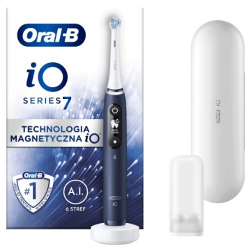 Магнитная зубная щетка ORAL-B IO 7 Sapphire Blue