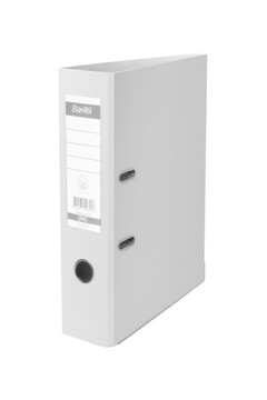 SEGREGATOR SZYNOWY A4 80mm mechaniczny XXL SZARY Mocny ZACISK Organizer