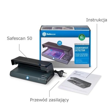 50 - УФ-тестер банкнот, Черный