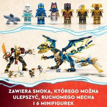 LEGO Ninjago Элементальный дракон против Императрицы, мех 71796