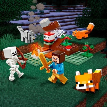 LEGO MINECRAFT 21162 Приключения в тайге