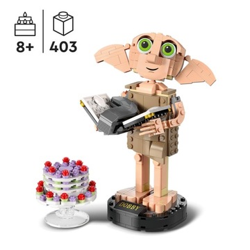 LEGO Bricks HARRY POTTER 76421 Домовой эльф Добби Гарри Поттер Фигурка 8+