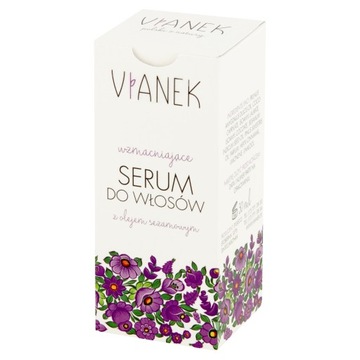 Vianek Укрепляющая сыворотка для волос 30мл
