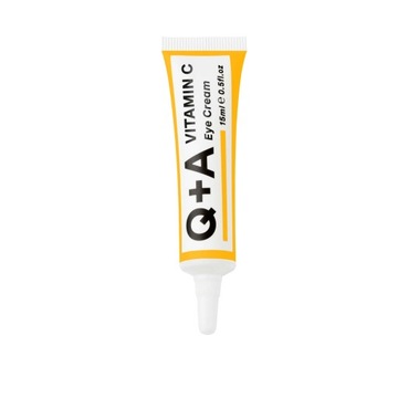 Q+A Vitamin C Eye Cream rozświetlający krem pod oczy z witaminą C 15 ml