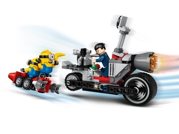 LEGO Minions 75549 Неудержимый мотоцикл уезжает