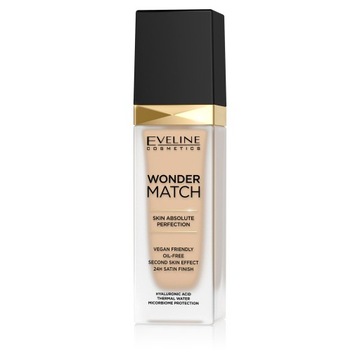Eveline Wonder Match Podkład dopasowujący się do cery 10 Light Vanilla 30ml