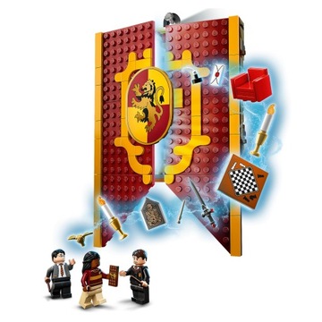 LEGO Harry Potter 76409 Флаг Гриффиндора Набор кубиков Lego, 285 деталей.