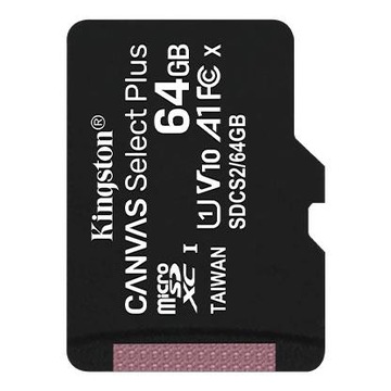 Карта памяти MicroSD Canvas Select Plus емкостью 64 ГБ