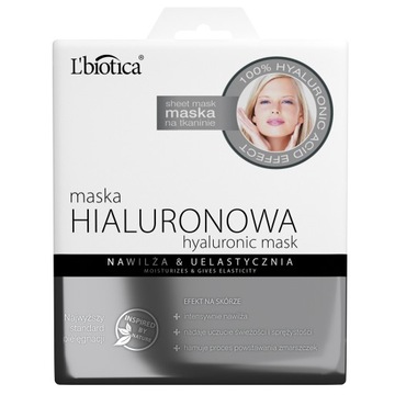 L'biotica nawilżająca maseczka w płacie do twarzy 23 ml
