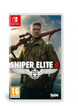SNIPER ELITE 4 – NINTENDO SWITCH – NOWA W FOLII – GRA NA KARTRIDŻU