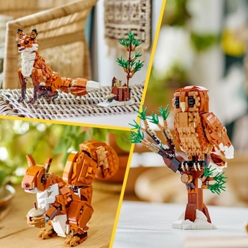 LEGO Creator 31154 Лесные животные: Рыжая лисица