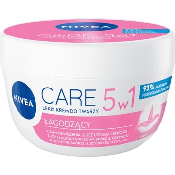 NIVEA CARE 5w1 Krem do twarzy nawilżający 100ml