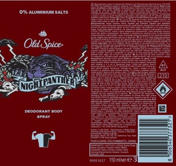 OLD SPICE ДЕО НОЧНАЯ ПАНТЕРА 150МЛ