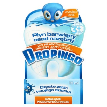 Dropingo Płyn Barwiący Osad Nazębny 3+ 10 ml