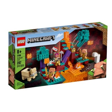 LEGO MINECRAFT - ПЕРЕВЕРНУТЫЙ ЛЕС 21168 БЛОКИ ПОДАРОК