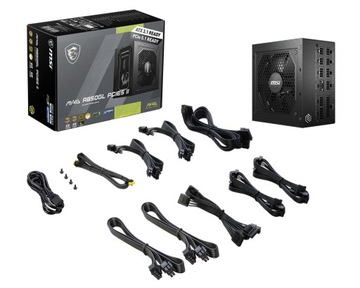 Блок питания MSI A850GL II 850 Вт 80 Plus Gold ATX 3.1