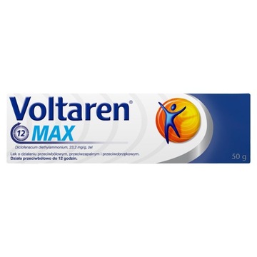 Voltaren Max żel, tuba 50 g