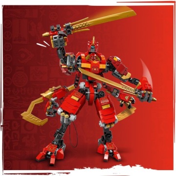 LEGO NINJAGO 71812 Механический ниндзя Кая + Ледяной дракон 30649 + сумка