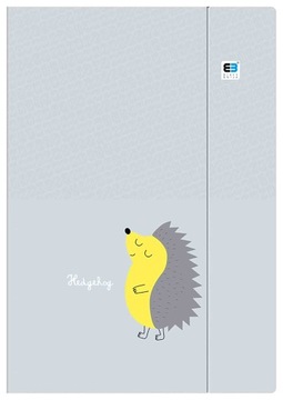 ДЕТСКАЯ ФАЙЛКА INTERDRUK A4 HYBRID B&B С ЛАСТИКОМ, ПАСТОЙ, СМЕШЕНИЕМ ЦВЕТОВ