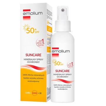 Emulsja na słońce Emolium Ochrona słoneczna 50 SPF 100 ml 130 g