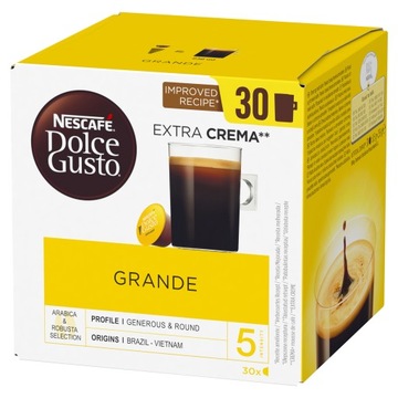 Капсулы Nescafe Dolce Gusto Grande 90 шт.