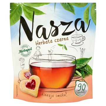 Nasza Herbata Czarna ekspresowa Herbapol 90tb/1,2g
