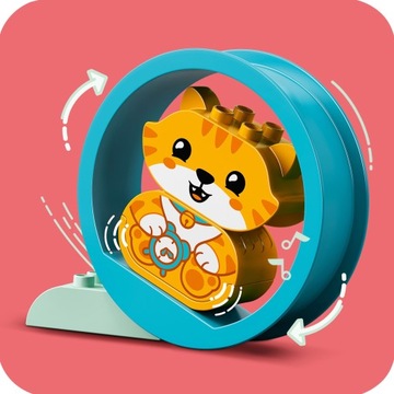 Блоки DUPLO 10977 Мой первый щенок и котенок