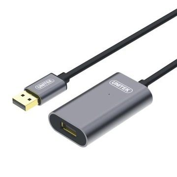 Удлинительный кабель USB 2.0 20 м AM-AF, Premium, Y-274