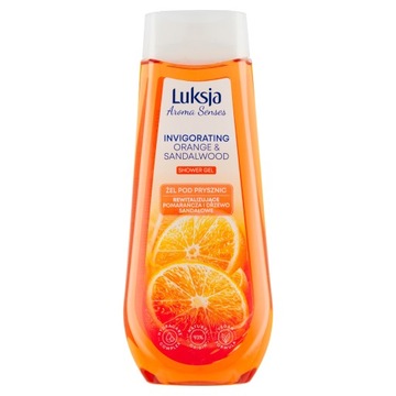LUKSJA ŻEL POD PRYSZNIC POMARAŃCZA&DRZEWO SANDAŁOWE 500ML