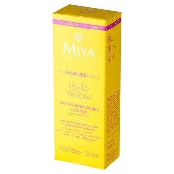 MIYA HELLO YELLOW KREM ENERGETYZUJĄCY Z MANGO NOWA FORMUŁA