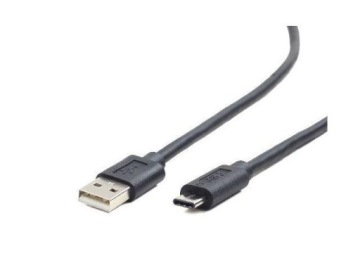 Gembird USB кабель CCP-USB2-AMCM-1M черный 1 м
