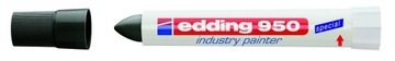 Edding 950 черный промышленный пастообразный маркер, 2 шт.