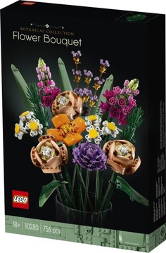 LEGO ICONS 10280 Букет цветов + КРАСКА ДЛЯ ПАСХАЛЬНЫХ ЯИЦ