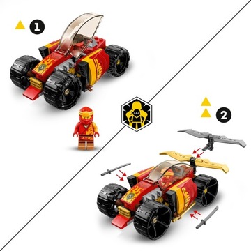 LEGO Ninjago Гоночная машина Ниндзя Кая 71780