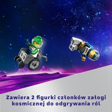 LEGO City 60439 Лаборатория космических исследований Космическая станция Космос
