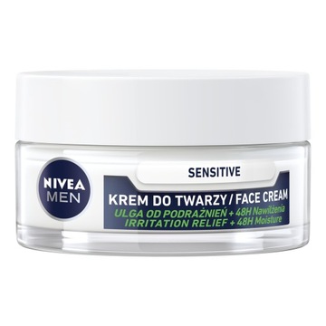 NIVEA Sensitive успокаивающий увлажняющий крем, 50 мл