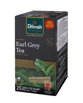 12x чай Dilmah Earl Grey с бергамотом, 25 конвертов