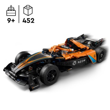 LEGO 42169 TECHNIC NEOM McLaren Formula E ГОНОЧНЫЙ АВТОМОБИЛЬ БОЛИД TECHNIC NEOM