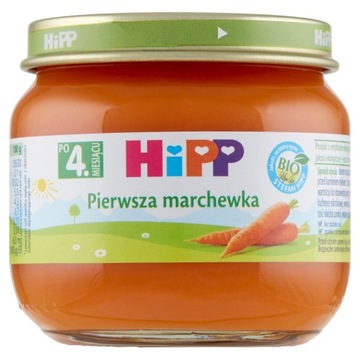 HIPP PIERWSZA MARCHEWKA BIO80G