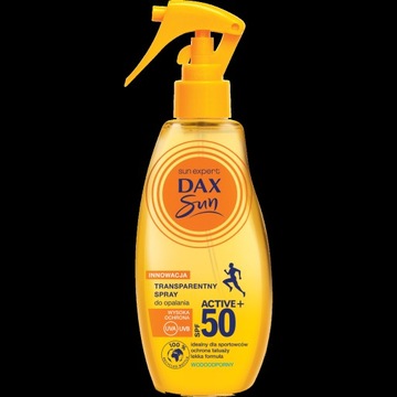 DAX SUN Прозрачный солнцезащитный спрей SPF 50 200 мл