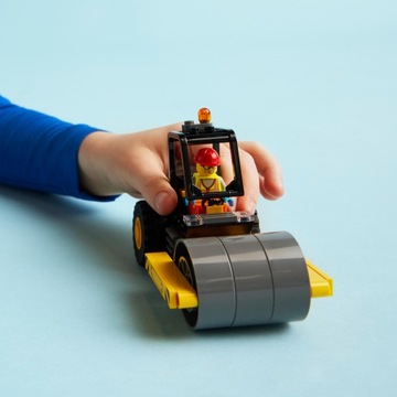 LEGO CITY 60401 ДОРОЖНАЯ СТРОИТЕЛЬНАЯ МАШИНА НА СТРОИТЕЛЬСТВЕ СТРОИТЕЛЬСТВО УЛИЧНЫХ ДОРОГ