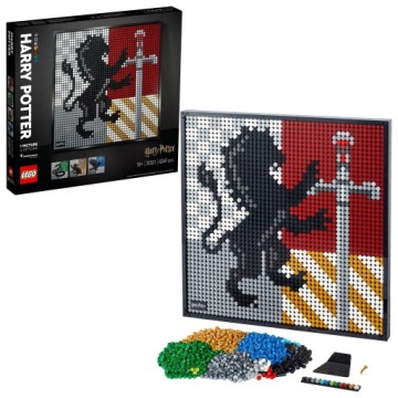 LEGO ART BLOCKS 31201 ГАРРИ ПОТТЕР ХОГВАРТС ГЕРБЫ