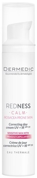 Dermedic Krem na dzień Redness Calm korygujący cera naczynkowa SPF20 40 ml