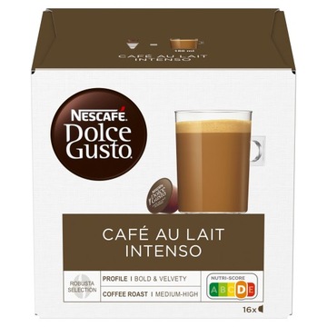 Капсулы для Dolce Gusto Nescafe Dolce Gusto Cafe au Lait Intenso 16 шт.