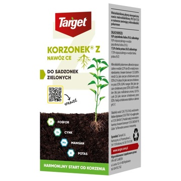 UKORZENIACZ DO SADZONEK ZIELONYCH TARGET 30ml
