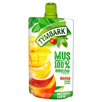 Tymbark Пюре 100% Манго Яблуко Банан 120 г