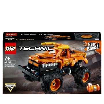 LEGO Technic Monster Jam El Toro Loco 42135 + Подарочная сумка LEGO VP