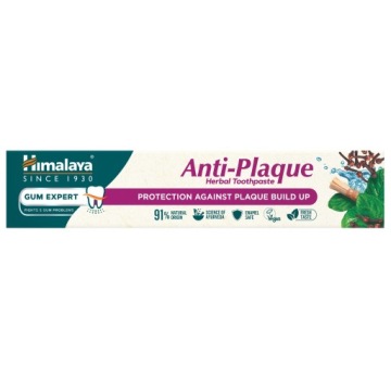 HIMALAYA Gum Expert трав'яна зубна паста Anti-Plaque місвак без фтору