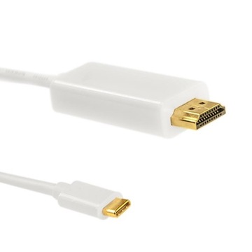 Адаптер USB-кабеля длиной 2 м USB-C, тип C / HDMI 4K Qoltec